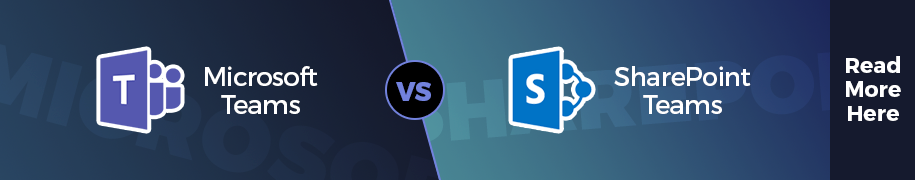 microsoft teams vs sharepoint teams